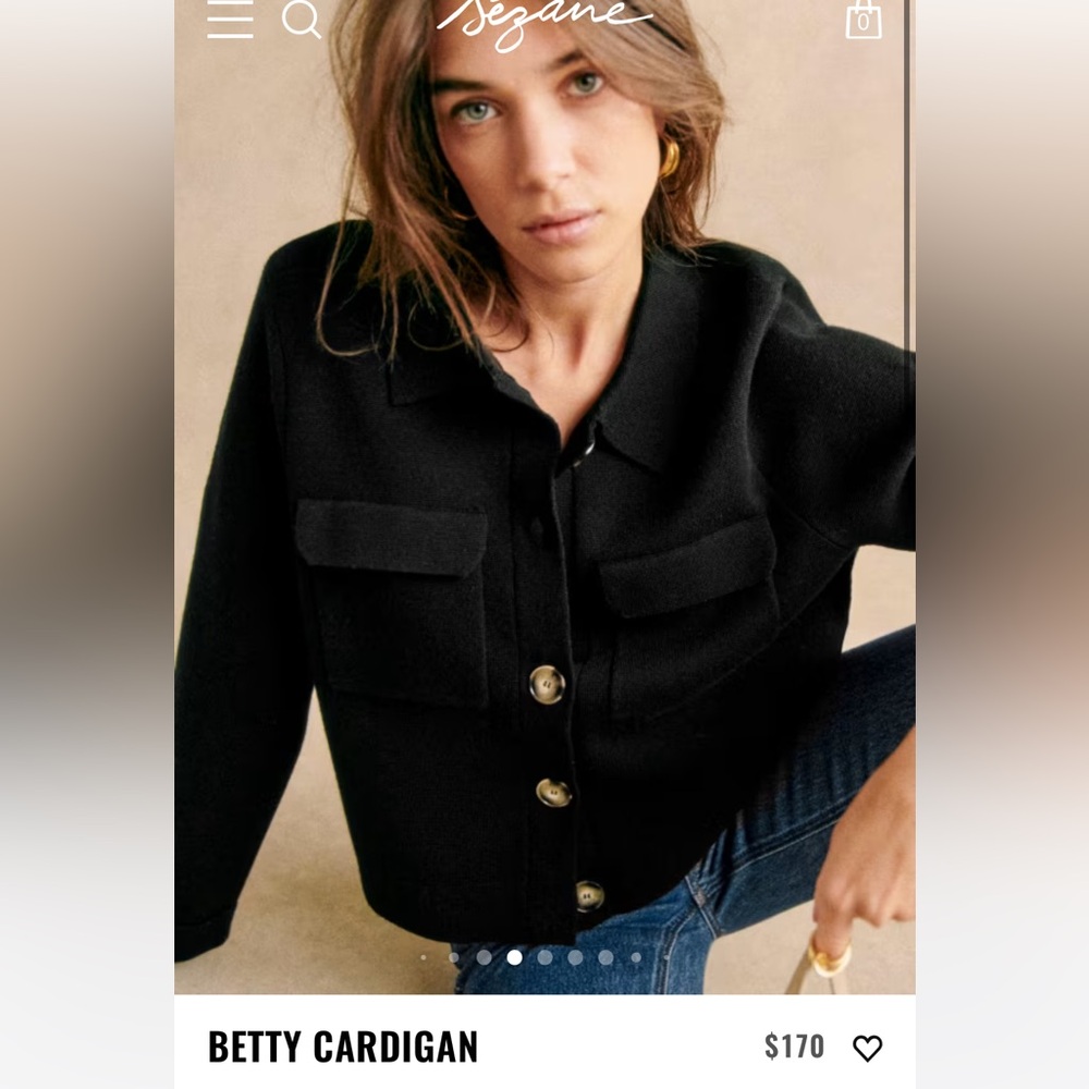 Sezane Betty Cardigan